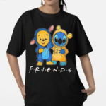 Winnie The Pooh Friends And Stitch Shirt