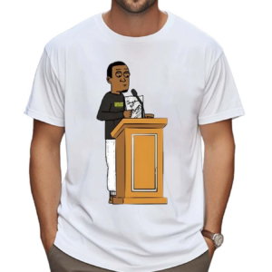 At The Pulpit Actuallawal Standing At The Pulpit And Giving A Speech Shirt