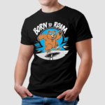 Bear Surfing Born To Roam Shirt