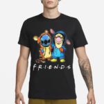 Winnie The Pooh Tigger And Stitch Best Friends Disney Fan Shirt