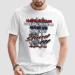 American Flags National Anthems Prayer And Slide Jobs We Stand For All American Dirt Track Racing Shirt