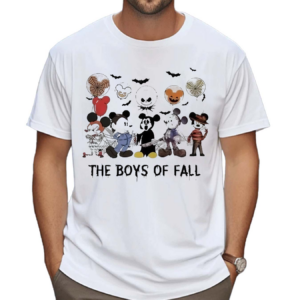 Horror Characters The Boys Of Fall 2024 Shirt