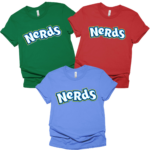 Nerds Candy Group Shirt, Halloween Candy Group Shirt, Family Halloween Costume Shirt, Matching Family Shirt