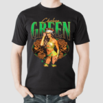 Chelsea Green Wrestler Flowers Graphic Shirt