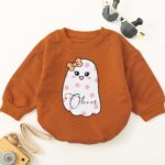 Custom Cute Spooky Halloween Matching Baby Romper, Gifts Nieces And Nephews