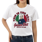 Santillos Brick Oven Pizza This Is The Real Guinea Shit Give It To Me Shirt