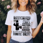 No Holds Barred Wrestling Thee Cormans Death Match Shirt