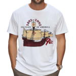 500 Years Of America 1492 1992 Mayflower Ship Shirt