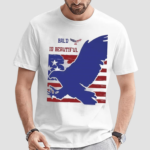 Bald Is Beautiful American Flag Shirt