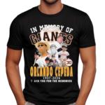 In Memory Of Orlando Cepeda 1937 2024 Thank You For The Memories Shirt