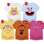 Custom Muppet Characters Matching Halloween Shirt