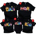 Custom Stitch Lilo Angel Birthday Family Matching Costume Shirt