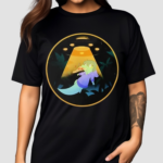 Hug That Gator Cavemanon Space Pizza Shirt