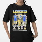 Legends Curry And Thompson Thank You For The Memories Shirt