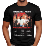 Beverly Hills Cop 40th Anniversary 1984 2024 Thank You For The Memories Signatures Shirt