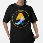 Hug That Gator Cavemanon Space Pizza Shirt