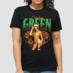 Chelsea Green Wrestler Flowers Graphic Shirt