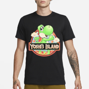 Green Dinosaur Island Yoshi’s Island Shirt