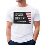 I Dissent Quote Flag Preorder Shirt