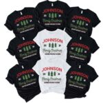 Personalized Custom Family Christmas Group Matching Shirt