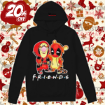 Winnie The Pooh Tigger And Deadpool Friends Disney Shirt