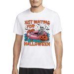 Vintage Just Waiting For Halloween Shirt