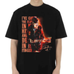 ACDC Angus Young I’ve Got The Blues In My Heart And The Devil In My Fingers Signature Shirt