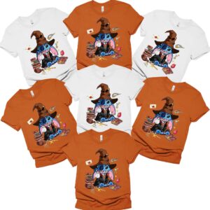 Stitch Witch Halloween Party Group Matching Shirt