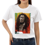 I Am A Rebel Bob Marley Faded Shirt