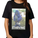 Grimace Meme I Am Starving Shirt