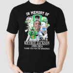 In Memory Of Khyree Jackson 1999-2024 Thank You For The Memories Shirt