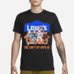 Horror Movie Characters Lowe’s You Can’t Sit With Us Halloween 2024 Shirt