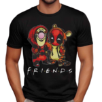 Winnie The Pooh Tigger And Deadpool Friends Disney Fan 2024 Shirt