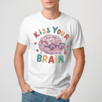 Retro Teacher Life Kiss Your Brain Shirt