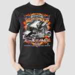 American Dirt Track Racing Living Life Wide Open Shirt