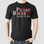 Picard Riker 24 Make It So Shirt