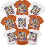 Stitch Mummy Witch Spooky Season Halloween Matching Group Shirt