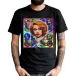 Ice Spice Portrait Rainbow Colors Shirt