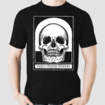 They Them Theirs Goth Skull Pronouns Shirt