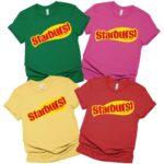 Starburst Candy Food SnackShirt, Halloween Candy Group Shirt, Family Halloween Costume Shirts, Chocolate Group Halloween Costumes Shirt, Matching Family Shirt