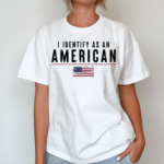 I Identify As An American Flag vintage Shirt