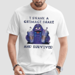 I Drank a Grimace Shake and Survived 2024 Shirt