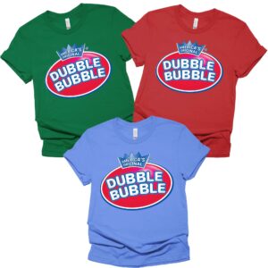 Dubble Bubble Chewing Gum Candy Shirt, Halloween Candy Group Shirt, Family Halloween Costume Shirts, Chocolate Group Halloween Costumes Shirt, Matching Family Shirt