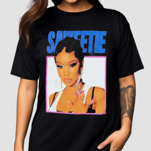 Saweetie Portrait Photo Shirt