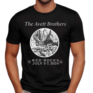 The Avett Brothers Red Rocks July 5 7 2024 Event Shirt