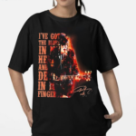 ACDC Angus Young I’ve Got The Blues In My Heart And The Devil In My Fingers Signature Shirt