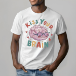 Retro Teacher Life Kiss Your Brain Shirt