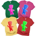 Sour Candy Patch Kids Halloween Costume Group Matching Shirt