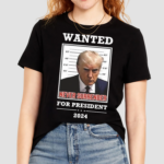 Wanted Never Surrender For President 2024 Shirt