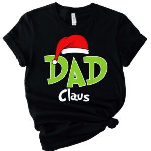 Custom Family Christmas Santa Hat Matching Christmas Shirt